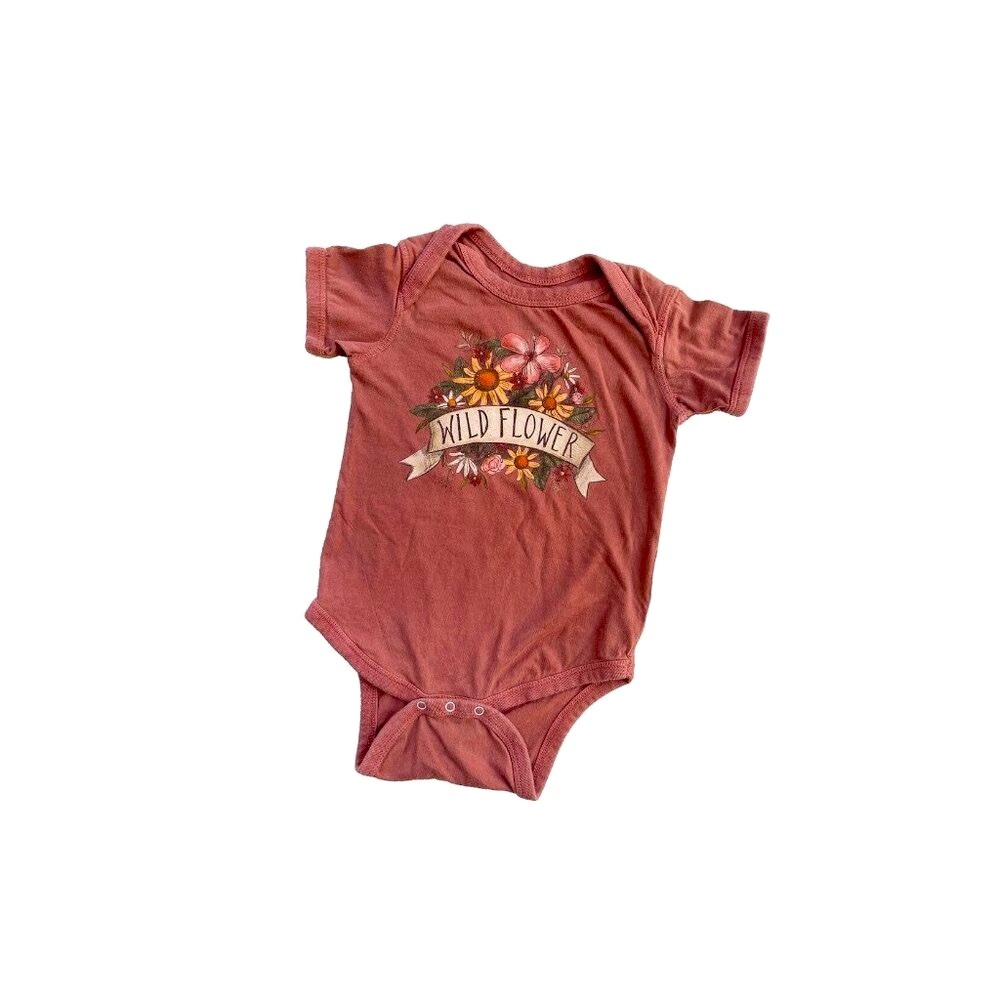 Small Shop Raising Tito Wildflower Bodysuit 18mo
